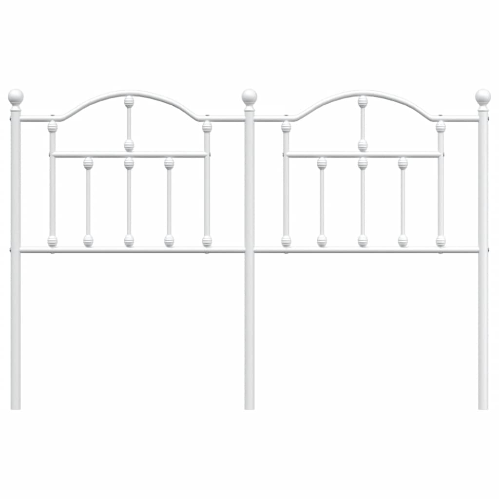 Metal Replace Headboard White 135 cm
