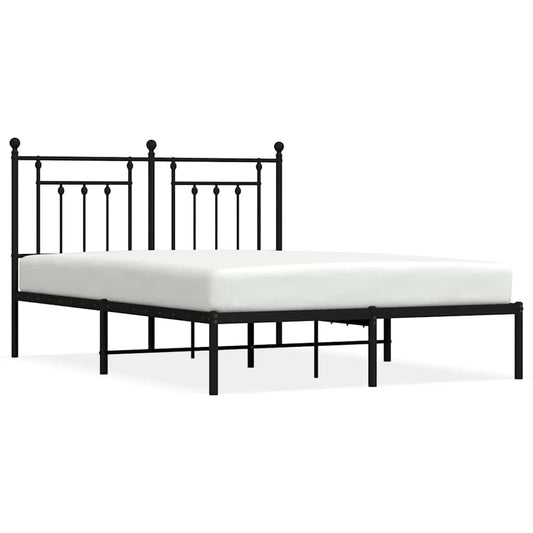 Bed Frame | Black | Steel | King Size | Bed Frame | Rectangular