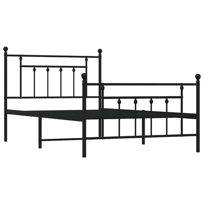 Bed Frame | Black | Steel | Single | Industrial | Bed Frame | Rectangular