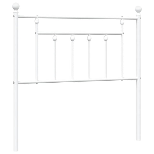 Metal Replace Headboard White 90 cm