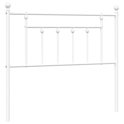 Metal Replace Headboard White 100 cm