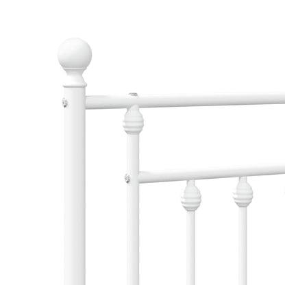 Metal Replace Headboard White 107 cm
