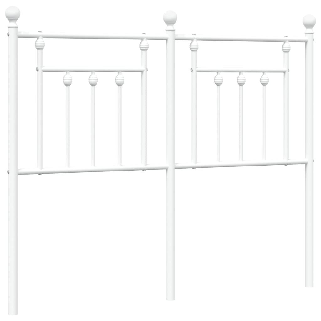 Metal Replace Headboard White 120 cm