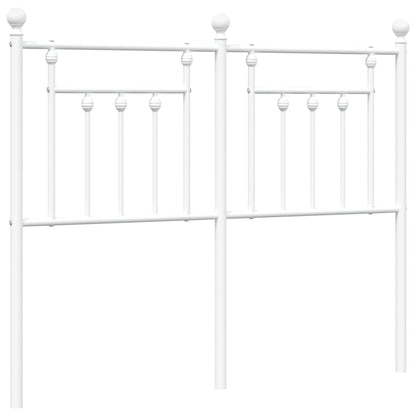Metal Replace Headboard White 120 cm