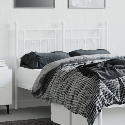 Metal Replace Headboard White 120 cm
