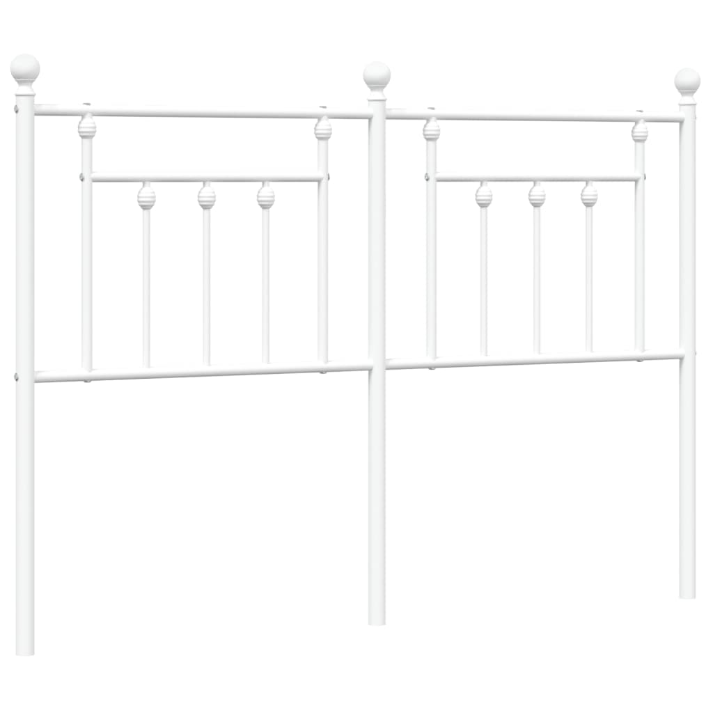 Metal Replace Headboard White 140 cm