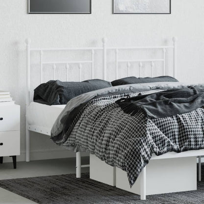 Metal Replace Headboard White 140 cm