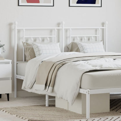 Metal Replace Headboard White 140 cm