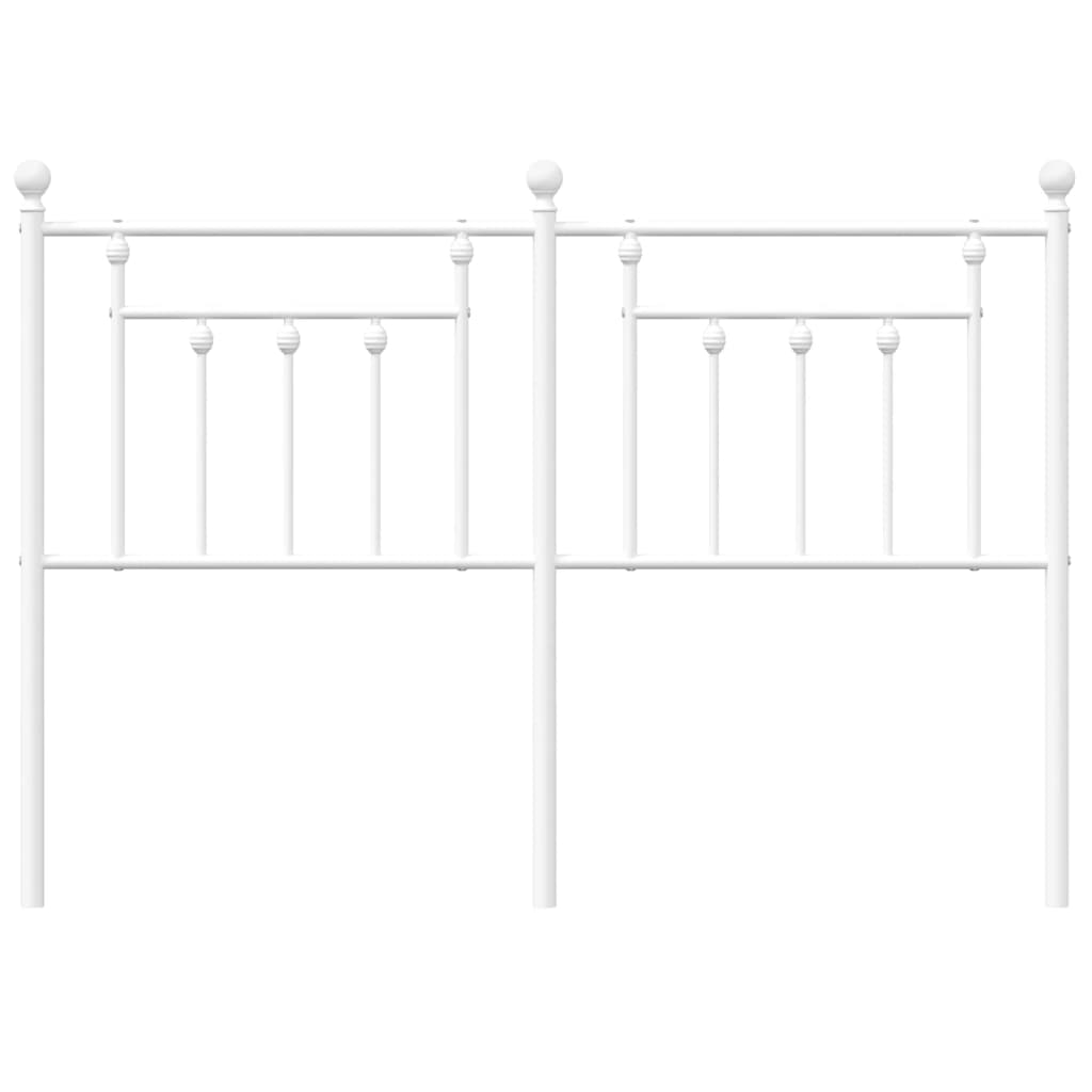 Metal Replace Headboard White 150 cm
