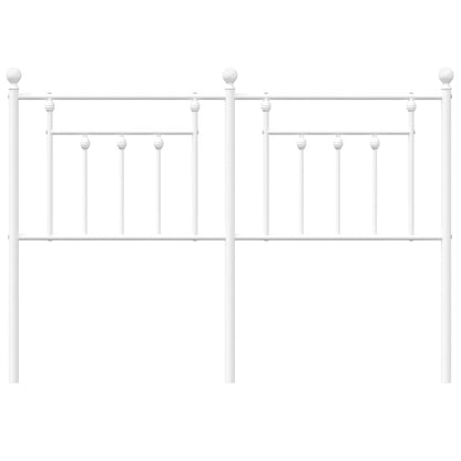 Metal Replace Headboard White 150 cm