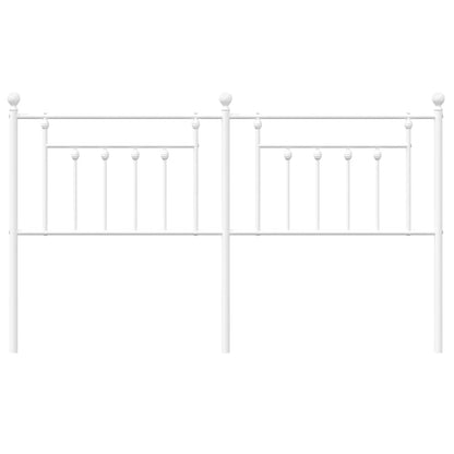 Metal Replace Headboard White 160 cm