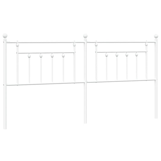 Metal Replace Headboard White 200 cm