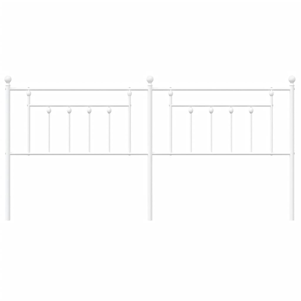 Metal Replace Headboard White 200 cm