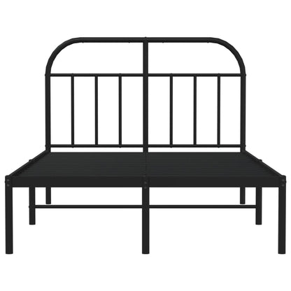 Bed Frame | Black | Steel | Small Double | Bed Frame | Rectangular