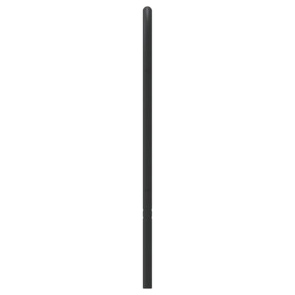 Headboard | Black | Steel | 75 cm Width | Durable | Headboard