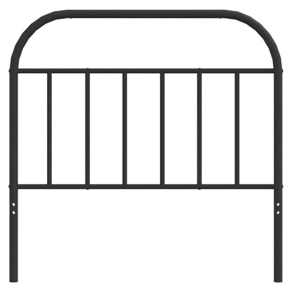 Metal Replace Headboard Black 107 cm