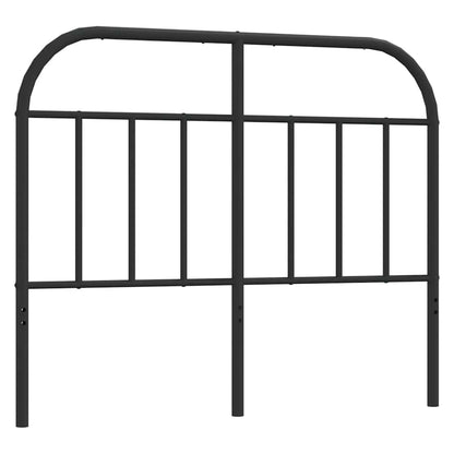 Headboard | Black | Powder-Coated Steel | 120 cm wide | Stylish Look