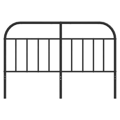 Headboard | Black | Steel | 140 cm | Tough | Headboard | Rectangular