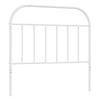 Metal Headboard White 100 cm