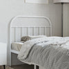 Metal Headboard White 100 cm