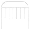 Metal Headboard White 100 cm