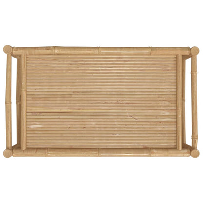 Patio Coffee Table 39.4"x21.7"x13" Bamboo