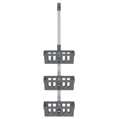 Shower Hanger Shelf 11.8" x 5.9" x (26.4"-41.3") Aluminum