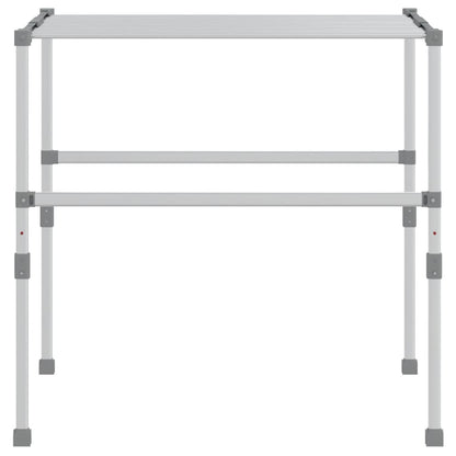 Laundry Dryer 83x(50-55)x(40-85) cm Aluminium