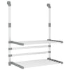 Drying Rack for Balcony 54x25x42 cm Aluminium