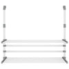 Drying Rack for Balcony 89x25x(60-95) cm Aluminium