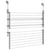 Drying Rack for Balcony 89x25x(60-95) cm Aluminium