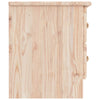 Bedside Cabinet ALTA 41x35x41 cm Solid Wood Pine