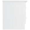 Bedside Cabinet ALTA White 41x35x41 cm Solid Wood Pine