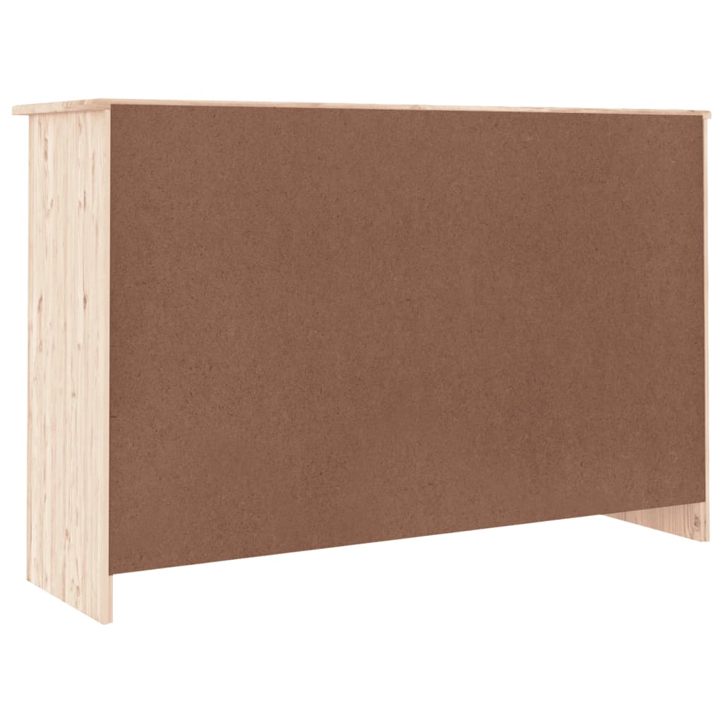 Sideboard ALTA 112x35x73 cm Solid Wood Pine