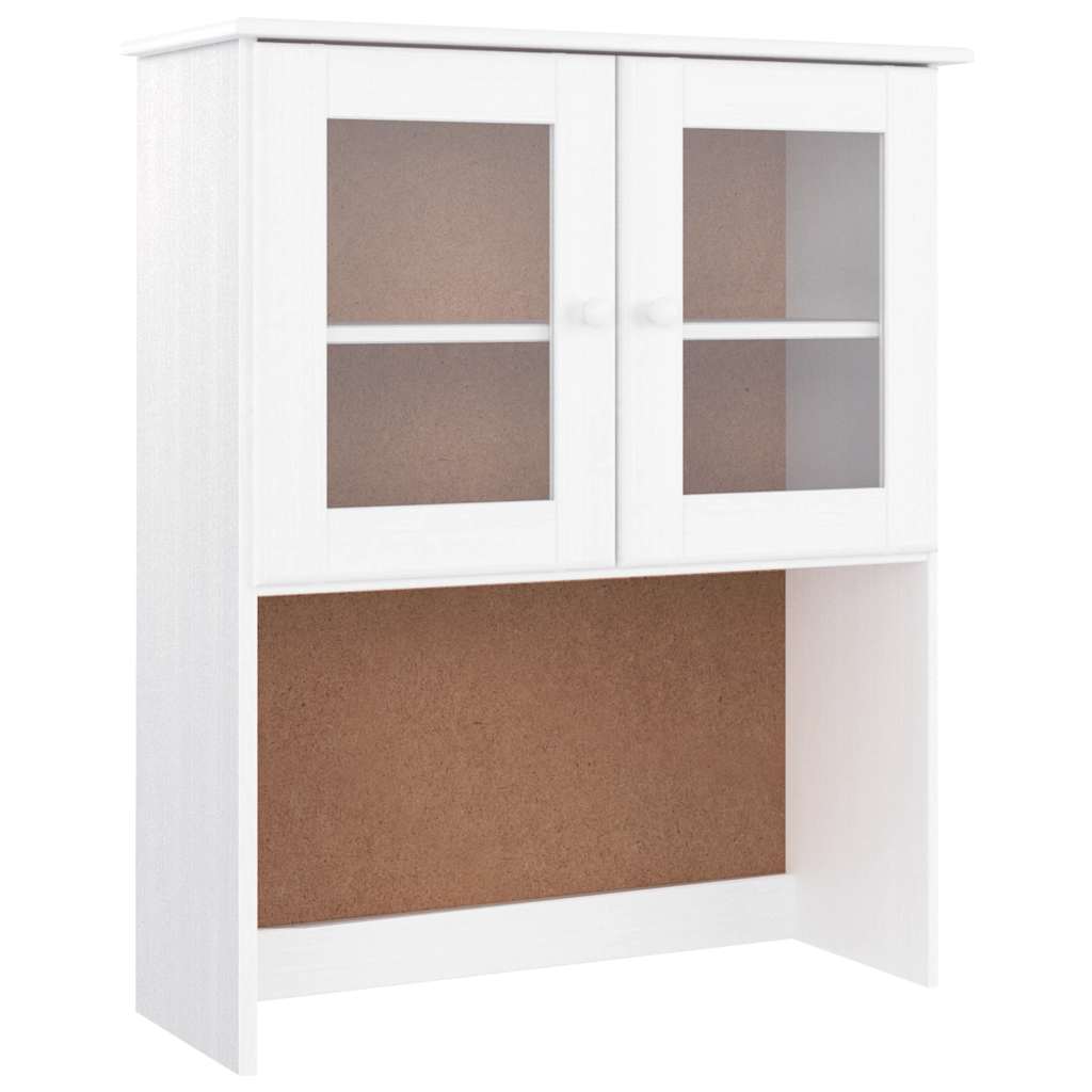 Dresser Top ALTA White 77x30x92 cm Solid Wood Pine