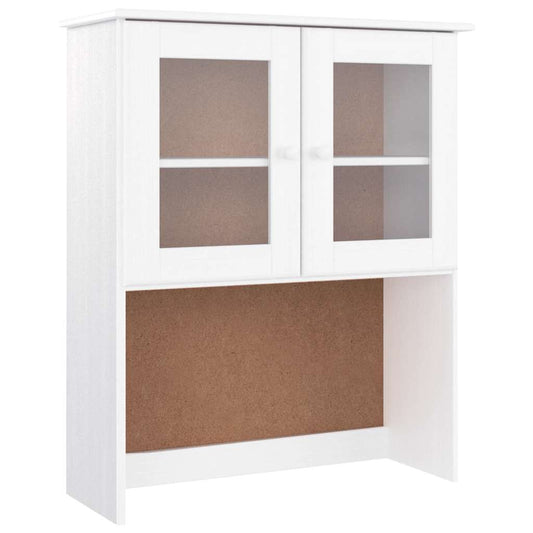 Dresser Top ALTA White 77x30x92 cm Solid Wood Pine