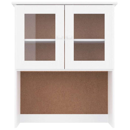 Dresser Top ALTA White 77x30x92 cm Solid Wood Pine