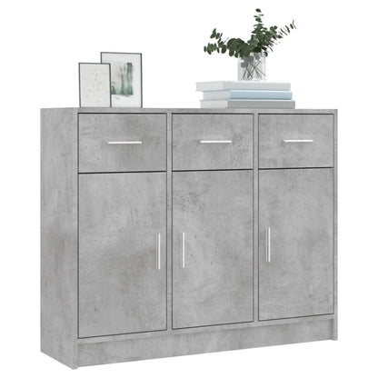 Sideboard | Concrete grey | Engineered wood | Medium | Sideboard