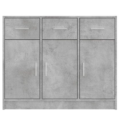 Sideboard | Concrete grey | Engineered wood | Medium | Sideboard