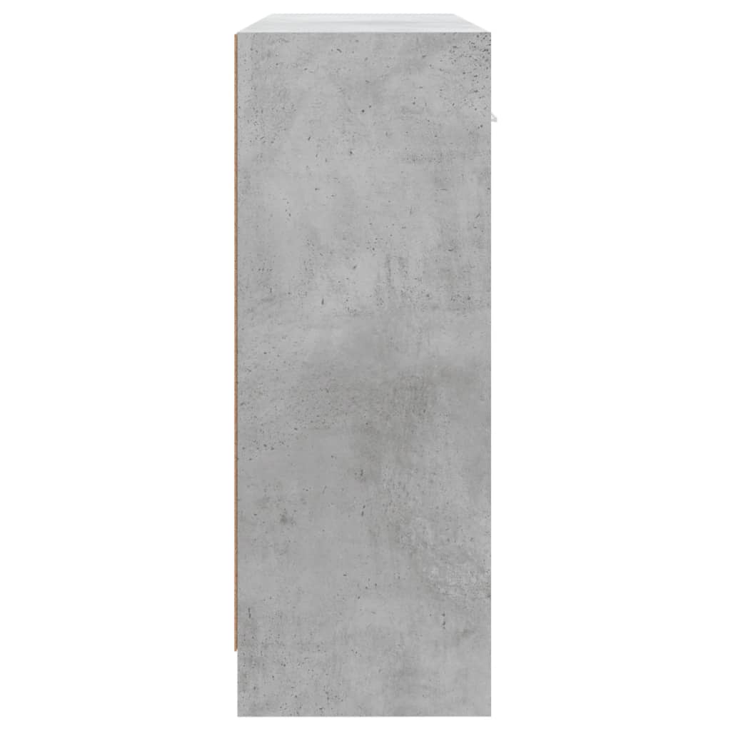 Sideboard | Concrete grey | Engineered wood | Medium | Sideboard