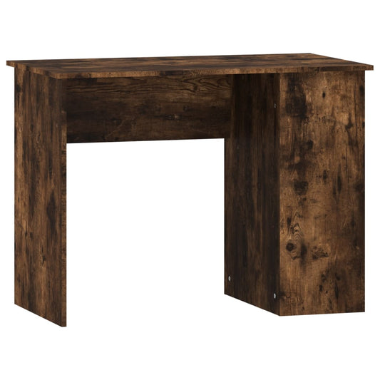 Desk | Smoked oak | Engineered wood | 100x55x75 cm | Computer Desk