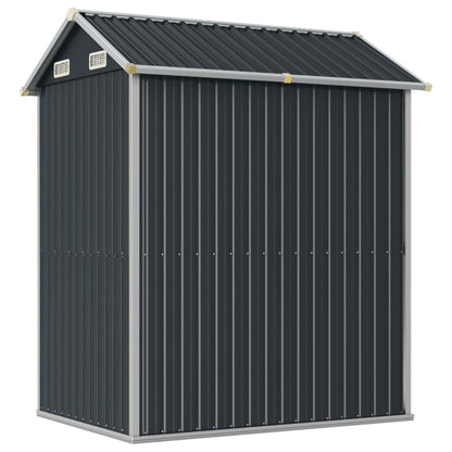 Garden Shed Anthracite 192x152.5x237 cm Galvanised Steel