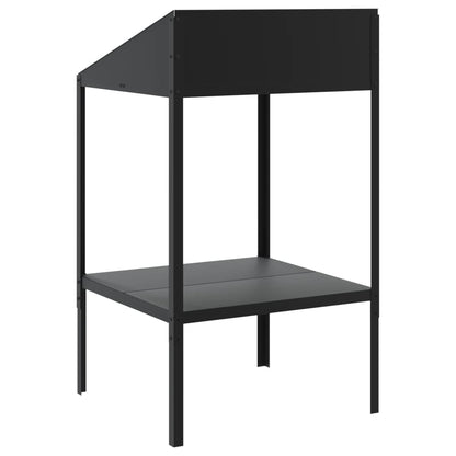 Plant Stand Anthracite 56.5x54.5x100 cm Galvanised Steel