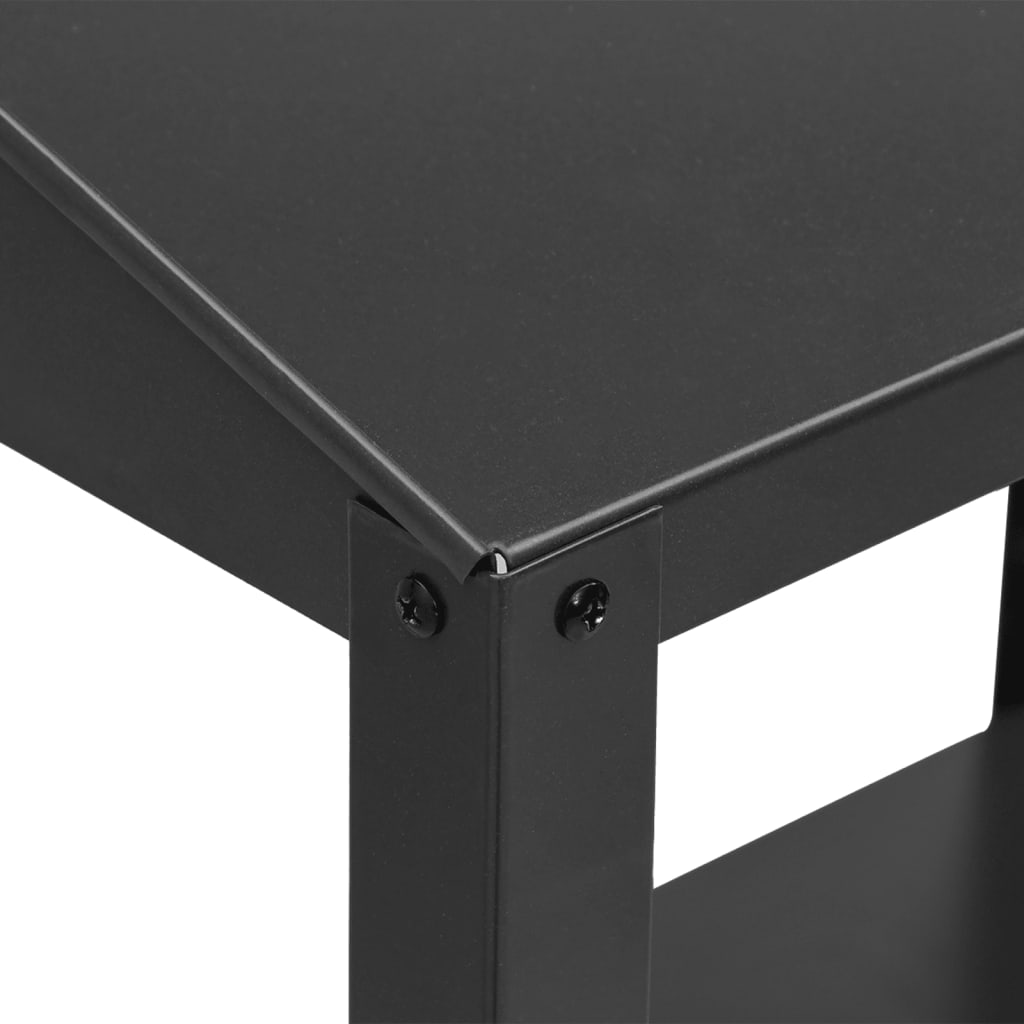Plant Stand Anthracite 56.5x54.5x100 cm Galvanised Steel