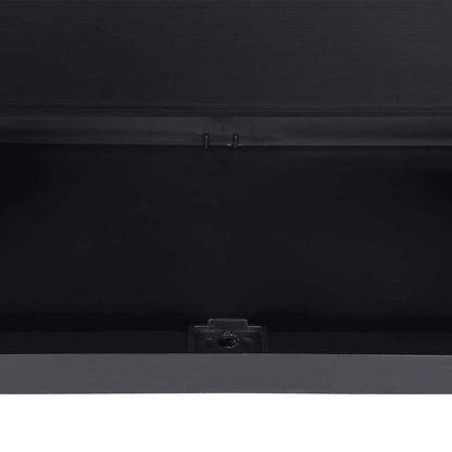 Outdoor Storage Cabinet Black 65x37x85 cm PP