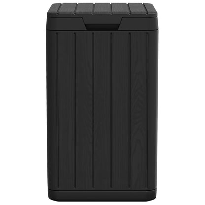 vidaXL Outdoor Garbage Bin Anthracite 15"x15"x25.6" PP