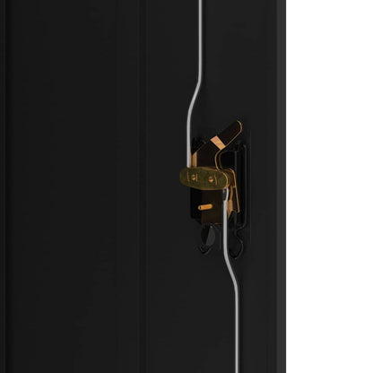 File Cabinet Black 90x40x70 cm Steel
