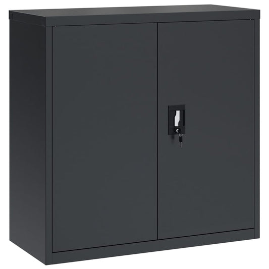 File Cabinet Anthracite 90x40x90 cm Steel