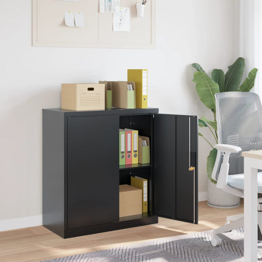 File Cabinet | Anthracite | Powder-coated steel | Medium | File Cabinet