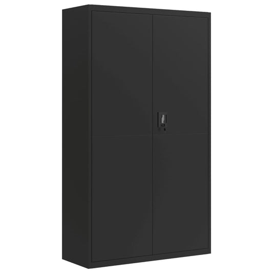 File Cabinet | Black | Powder-coated Steel | Large